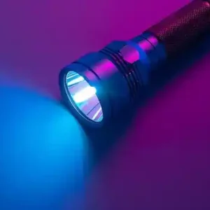 Dual Flash Powerful Rechargeable LED Flashlight Handheld Super Bright