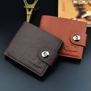 Vintage Foldable Leather Men's Wallet Business Money Credit ID Cards