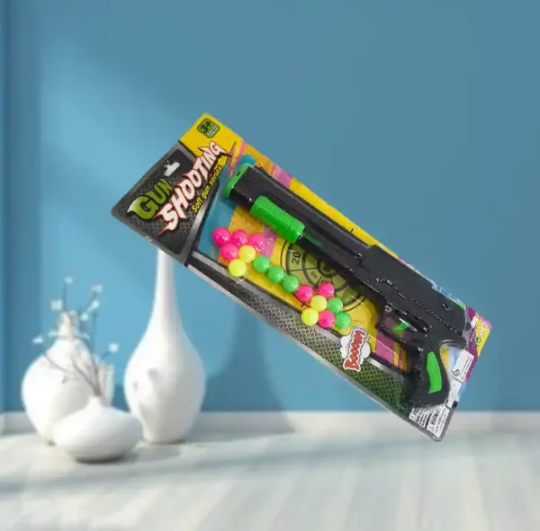 Stress Relief Big Toy Gun Playful Ball Shutter Outdoor Indoor Kids Toy Gun - Image 2