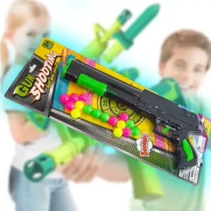 Stress Relief Big Toy Gun Playful Ball Shutter Outdoor Indoor Kids Toy Gun