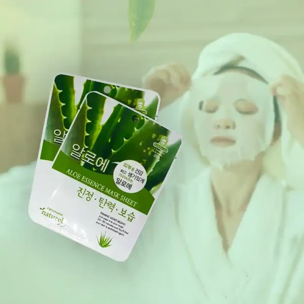 2 PCS 100% Genuine Pack Imported Korea Facial Masks Moisturizing Face Mask - Image 10