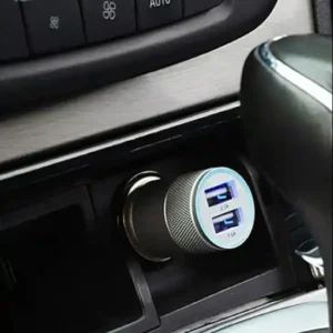 Car Quick Charge QC 3.0 Mobile Phone Charger 2 Port USB Fast Car Charger