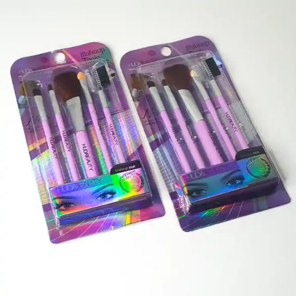 New Huda Beauty Pro Brushes Pack Makeup Tools Ladies Face & Eyes Makeup - Image 5