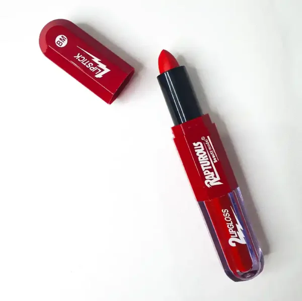 2 in 1 Double Head Lipstick & Lip Gloss Matte High End Makeup For Girls - Image 7
