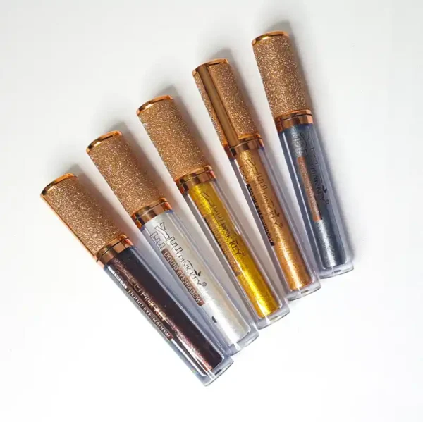 PINK KEY Liquid Eyeshadow Dream Girl Nude Light Makeup Highlights Eyes - Image 2