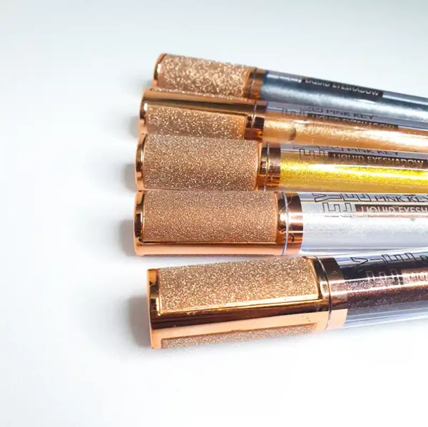 PINK KEY Liquid Eyeshadow Dream Girl Nude Light Makeup Highlights Eyes - Image 3