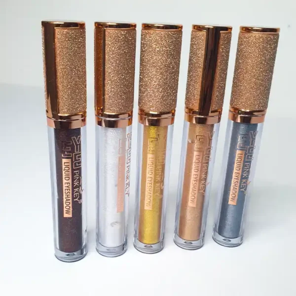 PINK KEY Liquid Eyeshadow Dream Girl Nude Light Makeup Highlights Eyes - Image 8
