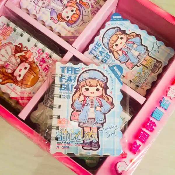2PCS Japanese Style Mini Smart Note Book Become Japan Sweet Girl