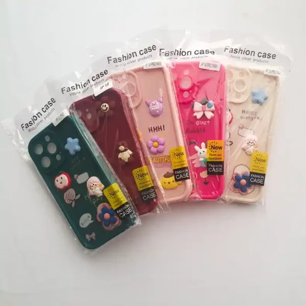 Premium Cute Fashionable Silicone Anti-fall Iphone Case For Xs, 11, 13, 14, 15 - Image 6