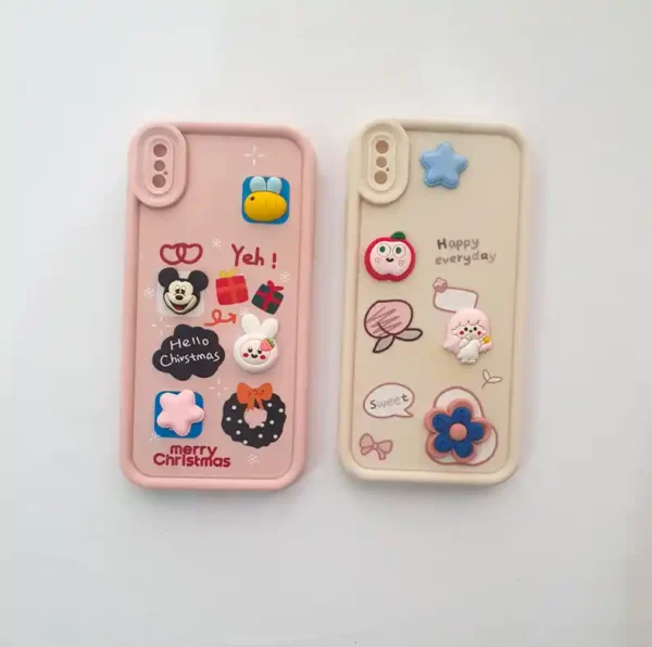 Premium Cute Fashionable Silicone Anti-fall Iphone Case For Xs, 11, 13, 14, 15 - Image 5