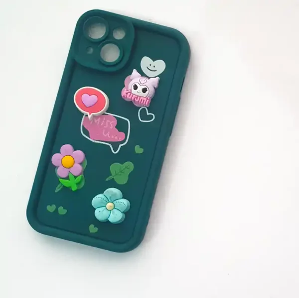 Premium Cute Fashionable Silicone Anti-fall Iphone Case For Xs, 11, 13, 14, 15 - Image 3