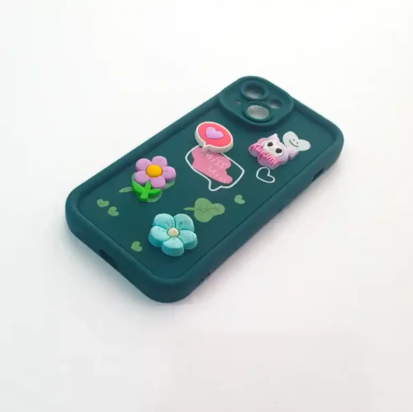 Premium Cute Fashionable Silicone Anti-fall Iphone Case For Xs, 11, 13, 14, 15 - Image 2