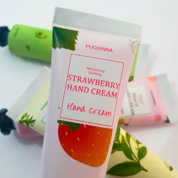 4PCS Fragrance Hand Lotion Travel Size for Hands Moisturizing Care Cream - Image 9