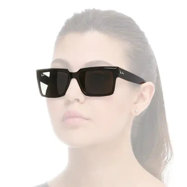 Ray-Ban Stylish Black Sunglasses Sun Shades for Men & Women Fashionable Black Shades - Image 3