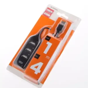 4 Port USB Hub Mouse Keyboard USB Splitter 4 Plug USB2.0 Hub For PC
