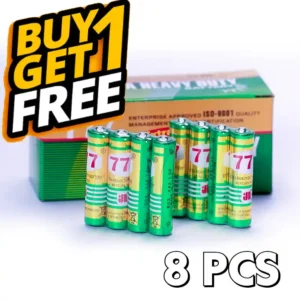 8PCS Heavy Duty Battery AAA Size 1.5V for Electronics Remote Control