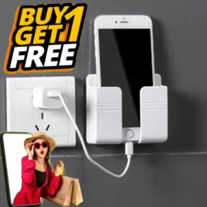 Wall Phone Holder Stand Mount Bracket Multifunctional Shelf Home Tools