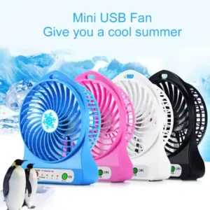 Smart Portable Rechargeable Electronic 3 Speed Smart Fan Air Cooler