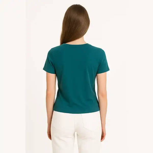 Smart Women's Crop Tops Stylish & Comfortable Plain Color Casual Tops Wear - Image 6