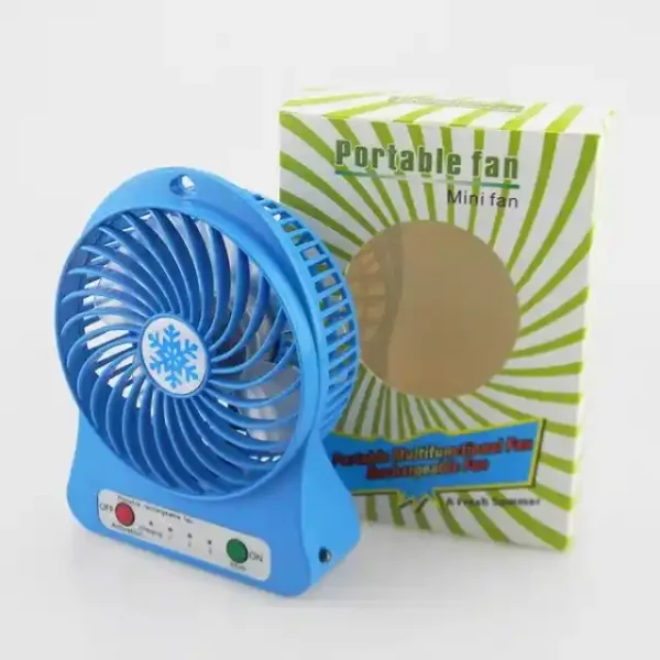 Smart Portable Rechargeable Electronic 3 Speed Smart Fan Air Cooler - Image 4