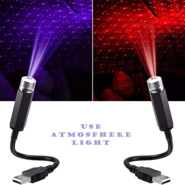 Romantic LED Car, Room Roof Star Night Atmosphere Galaxy Lamp