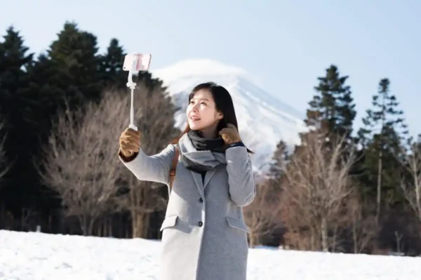 New 2025 Wire Controlled Selfie Stick Mini Portable Mirror Selfie Stick - Image 9