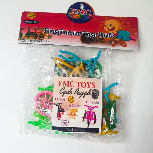 Funny Model 3 In 1 TOY BICYCLE Engineering Set For Kids Play, Funny Gift - Image 2