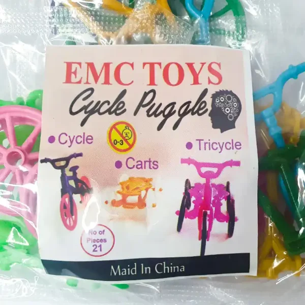Funny Model 3 In 1 TOY BICYCLE Engineering Set For Kids Play, Funny Gift - Image 4