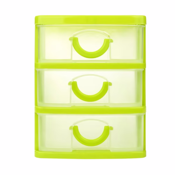 Durable Plastic Mini Desktop Drawer Sundries Case Small Objects Jewelry Organizer - Image 5