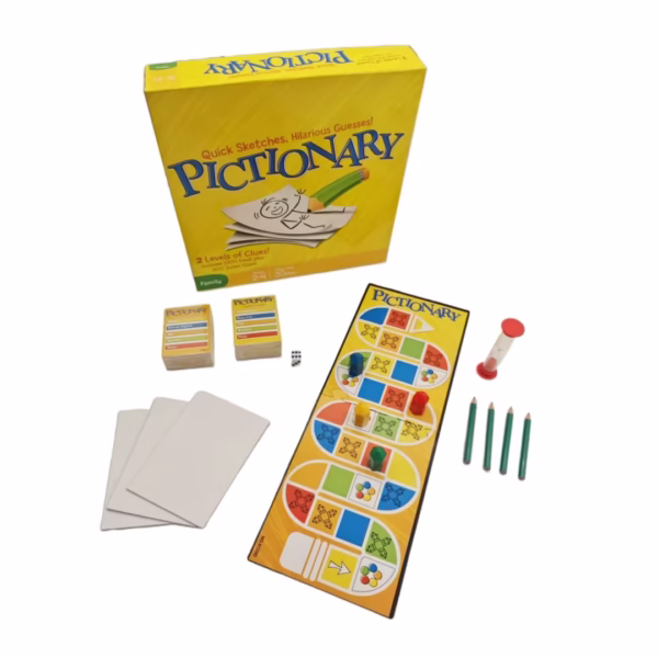 Pictionary, Word Guessing Game, Interactive Board Suitable for Family Game - Image 3