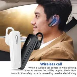 Professional Wireless Headphones Earphone With Mic Single in-Ear Genuine