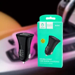 Denmen DZ06 Quick Car Charge Mobile Phone 2 Port USB Fast Charger