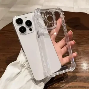 Luxury Transparent Case For iPhone 13 12 11 X 8 7 Pro Max Back Cover Clear Case