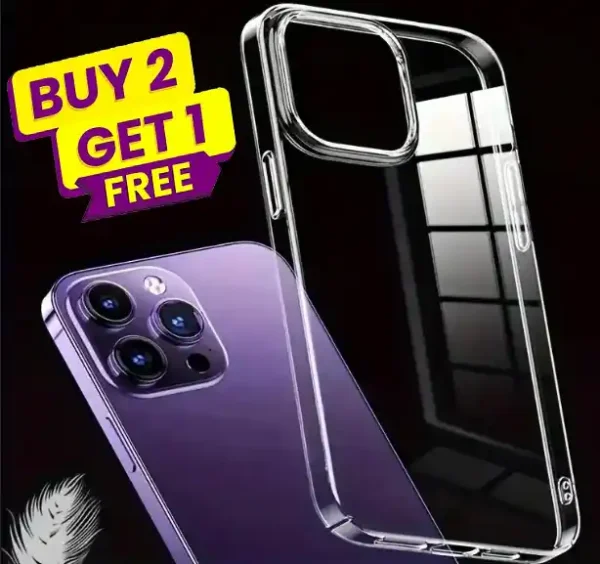 Luxury Transparent Case For iPhone 13 12 11 X 8 7 Pro Max Back Cover Clear Case