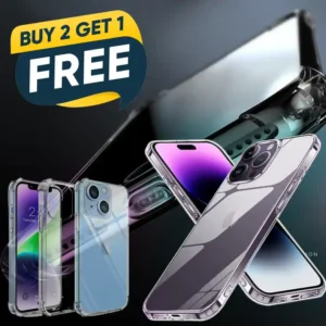 Luxury Transparent Case For iPhone 13 12 11 X 8 7 Pro Max Back Cover Clear Case