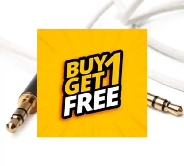 1M High Quality 3.5mm Audio Extension Male Jack to Jack Cable Get On Free