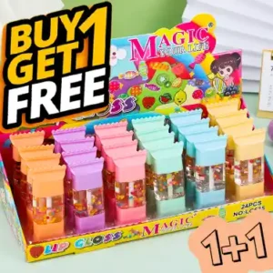 2 Pcs Magic Your Life Cute Candy Lip Gloss Waterproof Long Lasting