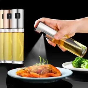 Kitchen Push Type Spray Olive Oil Sprayer Bottle Pump Leak-proof Grill BBQ Sprayer