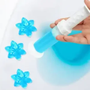 Bathroom Cleaner Gel Fragrance Air Freshener Aromatic Flower for Cleaning Bathroom
