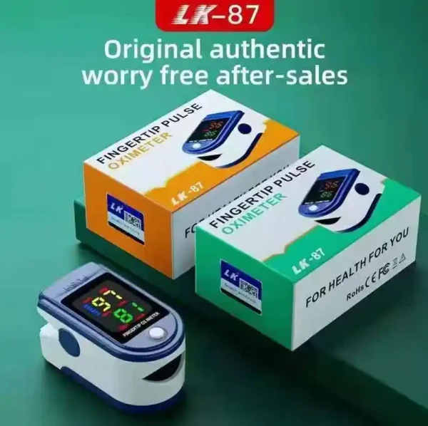 Fingertip Pulse Lk87 Oximeter De Pulse Oxygen Blood Pressure Monitor Oximeter
