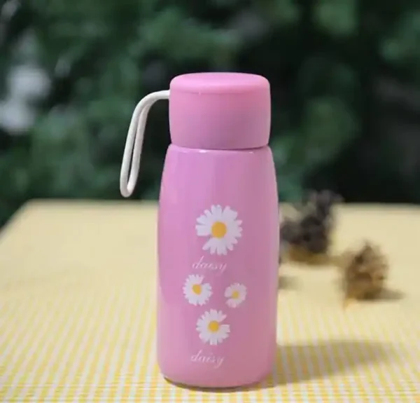 豐富多彩的 Glass Bottle | Water Cup with Strip to Hold for Beverages, Cold Coffee - Image 3