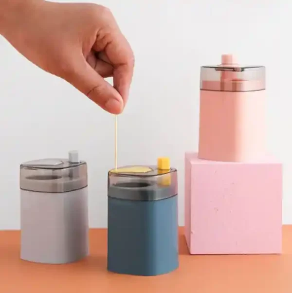 Automatic Toothpick Box Press-Type Toothpicks Holder Smart Press-Type - Image 7