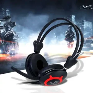 TUCCI Full Size Stereo PC Headset - Computer Gaming Headphones with Microphone