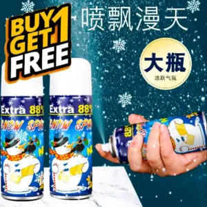 噴雪 Pro Party Snow Spray Bottle Winter Wonderland Experience For Special Events