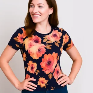 Trendy Women's Crop Tops Stylish & Comfortable Printed Casual Tops Wear