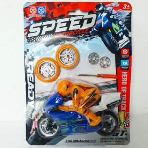 KID Motorcycle Garage With Accessories