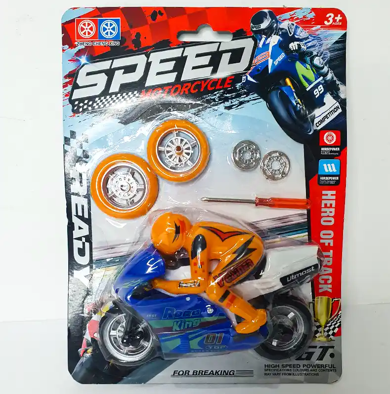 KID Motorcycle Garage With Accessories