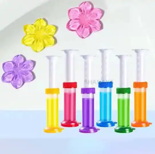 Toilet Refresh Flower Scent Gel Solution