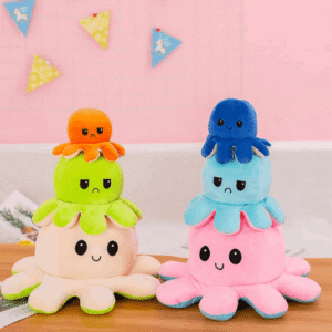 Double Side Happy Reversible Octopus