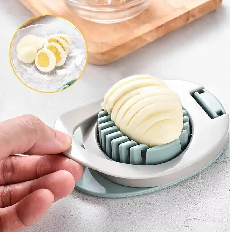 Kitchen Stainless Steel Boiled Egg Slicer